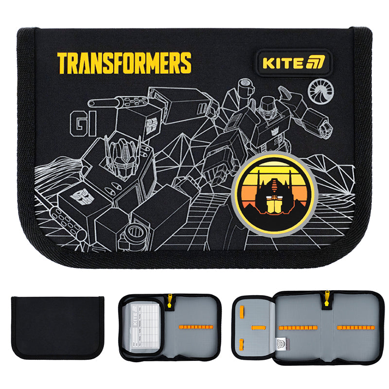 Пенал без наповнення Kite Transformers Generations TF25-621, 1 відділення, 1 відворот