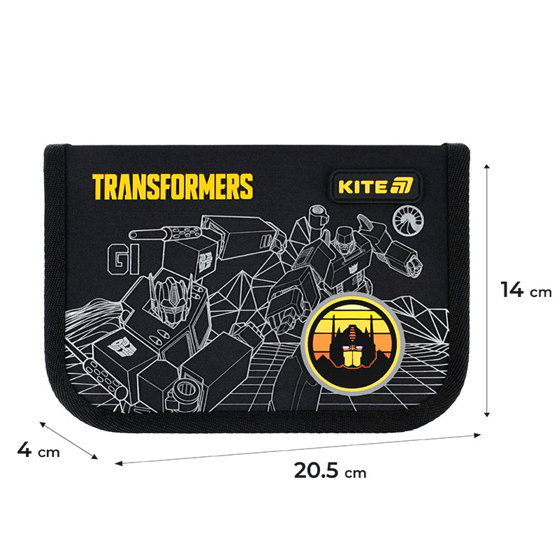 Пенал без наповнення Kite Transformers Generations TF25-621, 1 відділення, 1 відворот