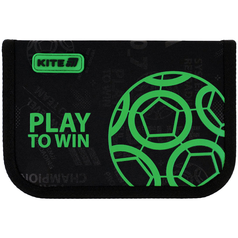 Pencil case without stationery Kite Play&Win K25-621-2, 1 compartment, 1 flap