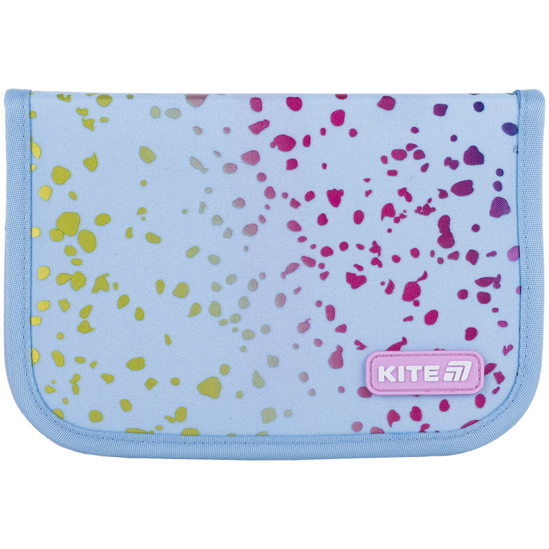 Pencil case without stationery Kite Shiny K25-621-3, 1 compartment, 1 flap