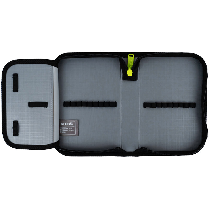 Pencil case without stationery Kite  Street Style K25-621-6, 1 compartment, 1 flap