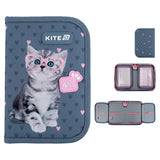 Пенал без наповнення Kite Studio Pets SP25-622-1, 1 відділення, 2 відворот Пенал без наповнення Kite Studio Pets SP25-622-1, 1 відділення, 2 відворот