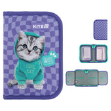 Пенал без наповнення Kite Studio Pets SP25-622-2, 1 відділення, 2 відворот Пенал без наповнення Kite Studio Pets SP25-622-2, 1 відділення, 2 відворот