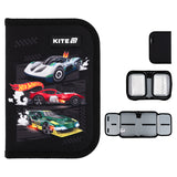 Пенал без наповнення Kite Hot Wheels HW25-622-1, 1 відділення, 2 відворот Пенал без наповнення Kite Hot Wheels HW25-622-1, 1 відділення, 2 відворот