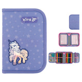 Пенал з наповненням Kite My Little Pony LP25-622H, 1 відділення, 2 відвороти Пенал з наповненням Kite My Little Pony LP25-622H, 1 відділення, 2 відвороти