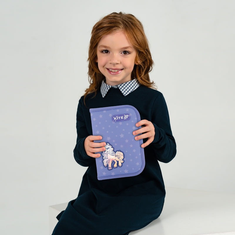 Пенал з наповненням Kite My Little Pony LP25-622H, 1 відділення, 2 відвороти