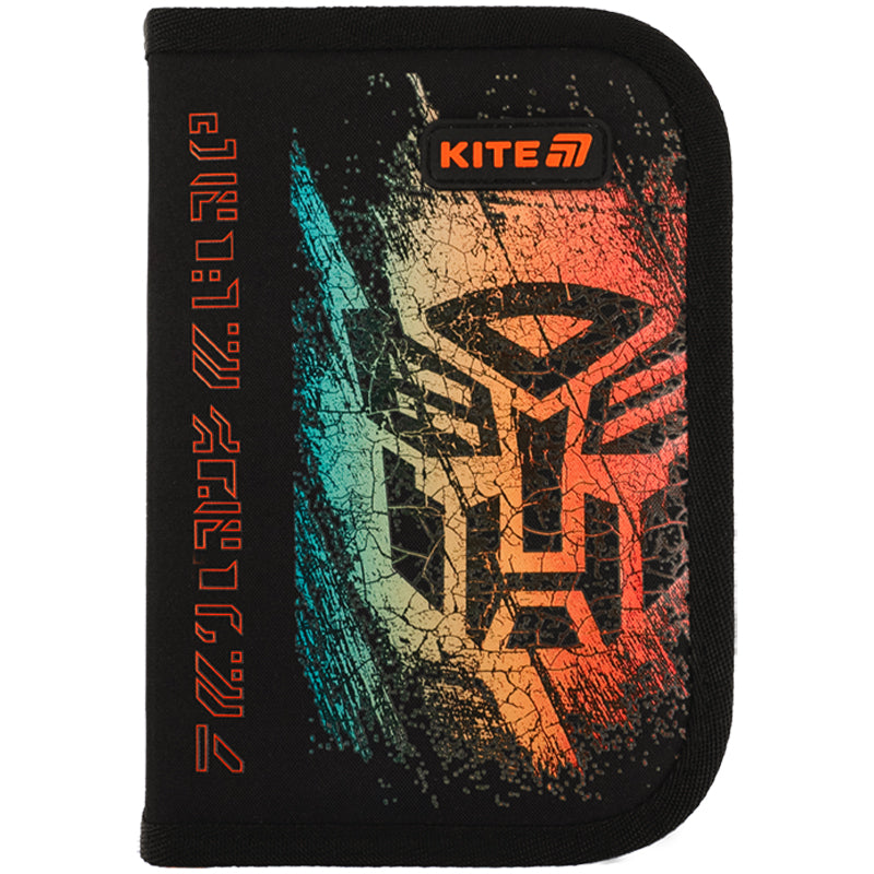 Pencil case with stationery Kite Transformers Generations TF25-622H, 1 compartment, 2 flaps
