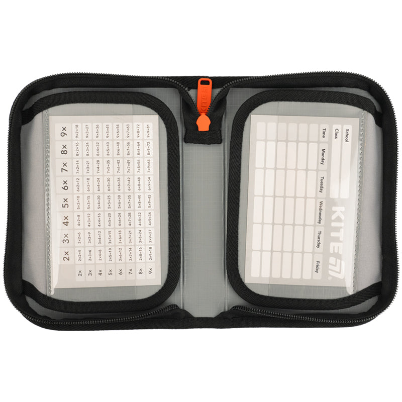 Pencil case with stationery Kite Transformers Generations TF25-622H, 1 compartment, 2 flaps