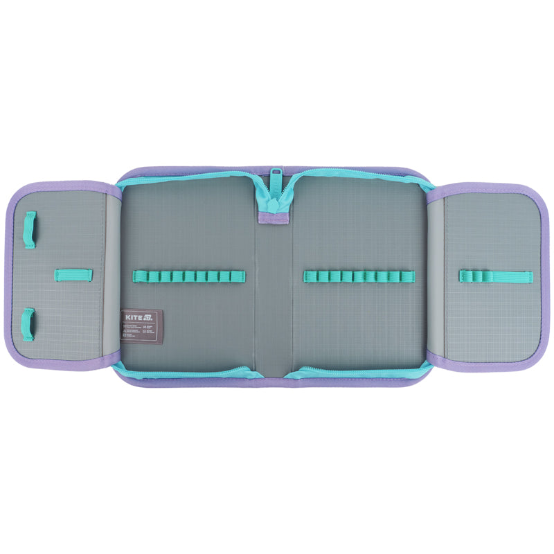 Пенал з наповненням Kite Awesome K25-622H-5, 1 відділення, 2 відвороти