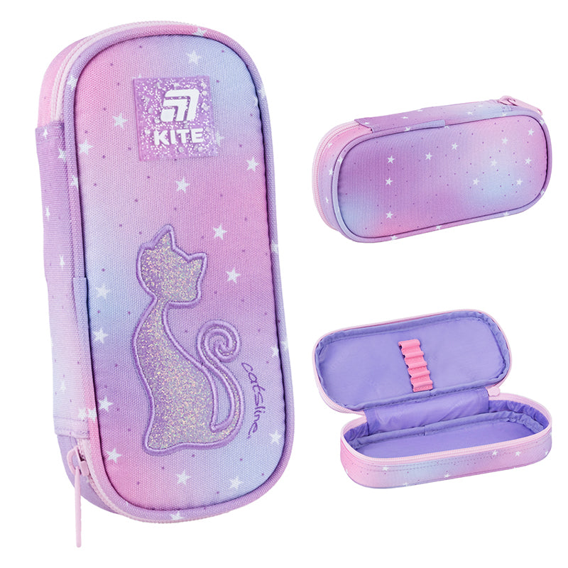 Пенал Kite Catsline K25-662-19