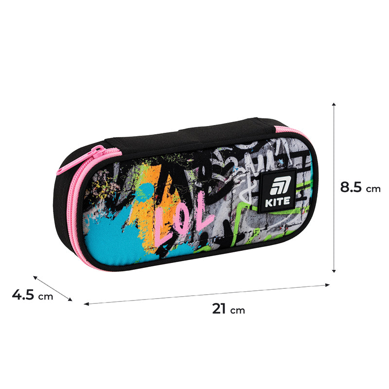 Pencil case Kite Street Art K25-662-3