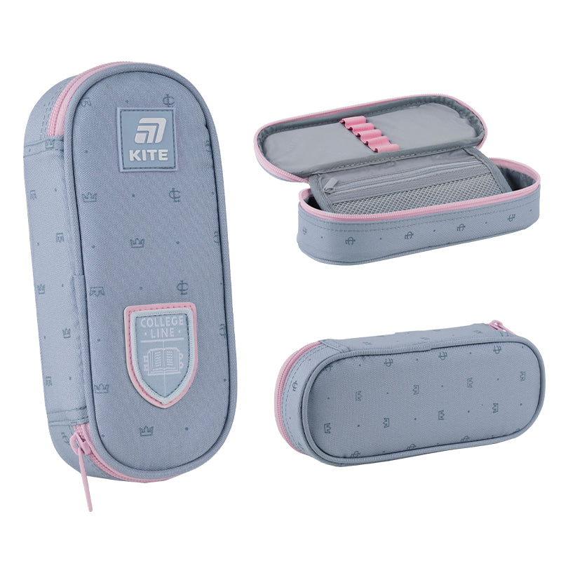 Pencil case Kite College Line Girl K25-599-3