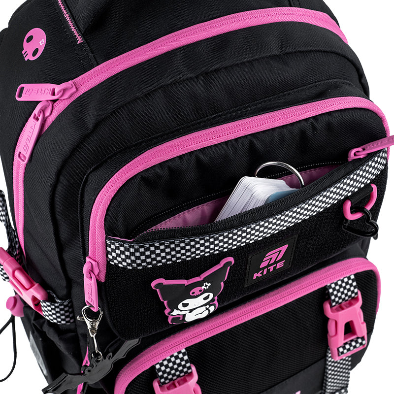 Рюкзак шкільний Kite Education Kuromi HK25-1022M