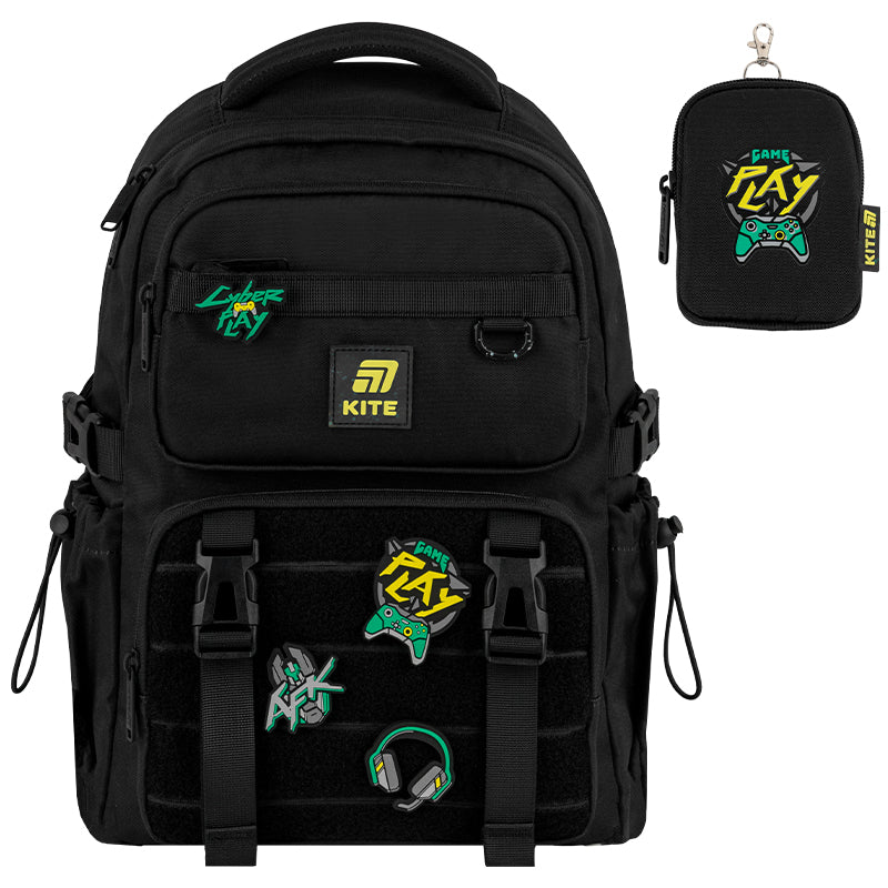 School backpack Kite Education Cyber Game K25-1022M-2