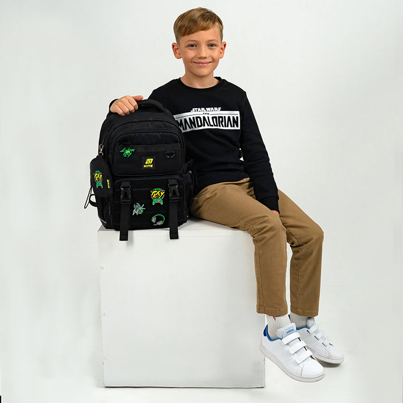 School backpack Kite Education Cyber Game K25-1022M-2