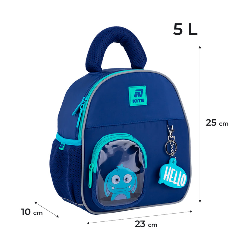 Рюкзак дитячий Kite Kids Hello Monster K25-2737XXS-3