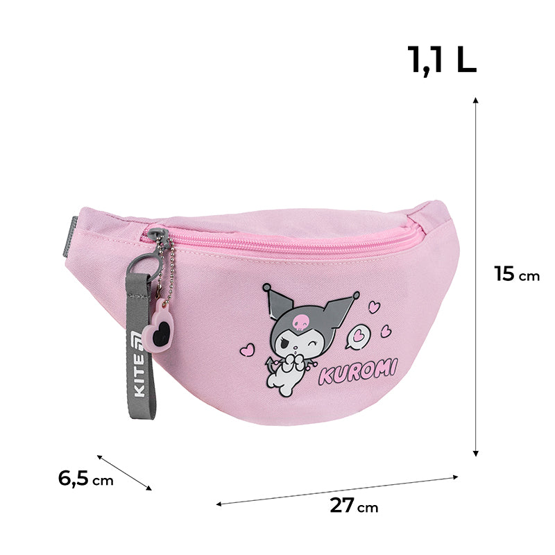 Waist bag Kite Kids Kuromi HK25-2577-1