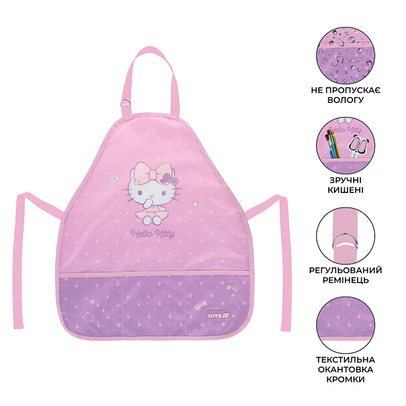 Apron with sleeves Kite Education Hello Kitty HK25-161