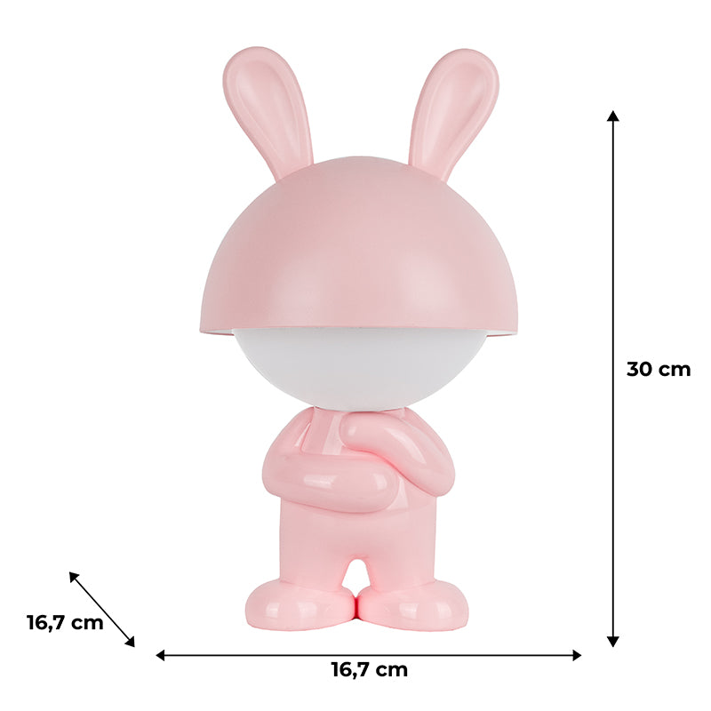 LED light lamp with battery Kite Dreamy Bunny K25-315-1-2, pink