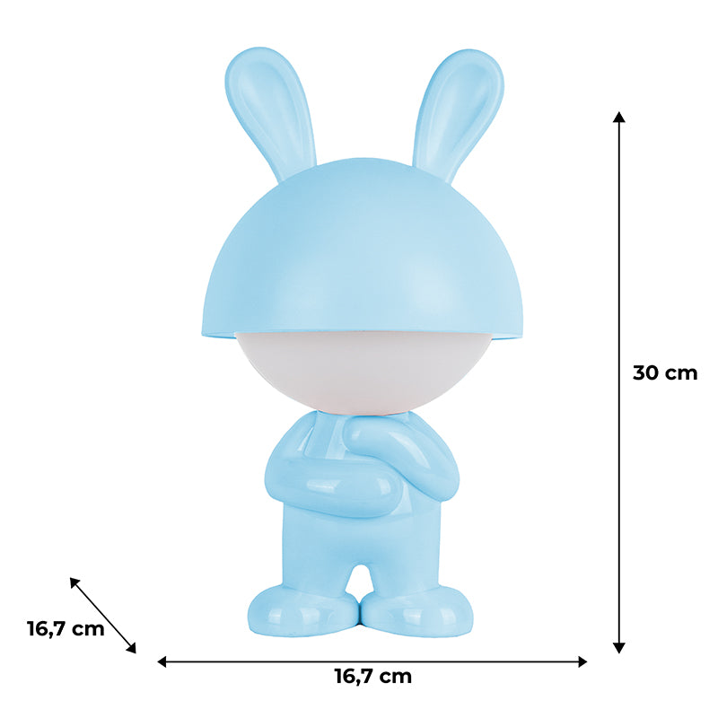 LED light lamp with battery Kite Dreamy Bunny K25-315-1-3, blue