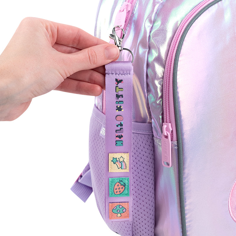Set of velcro badge and keychain Kite Hello Kitty HK25-3010-1, 2 pcs.