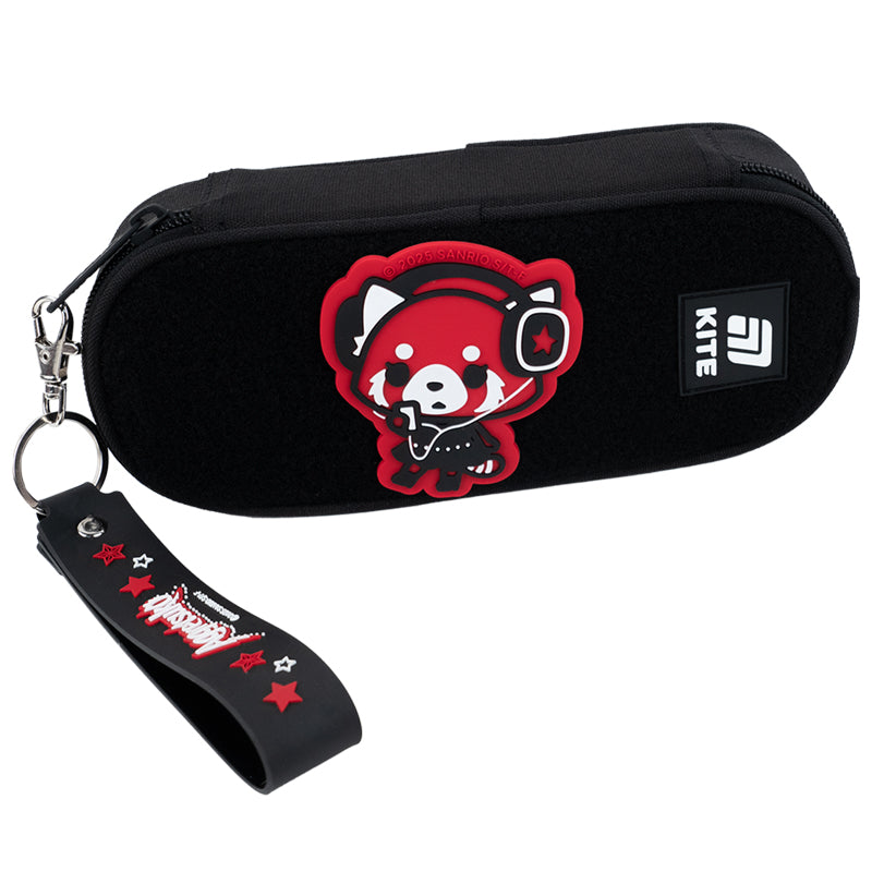 Set of velcro badge and keychain Kite Aggretsuko AR25-3010-2, 2 pcs.