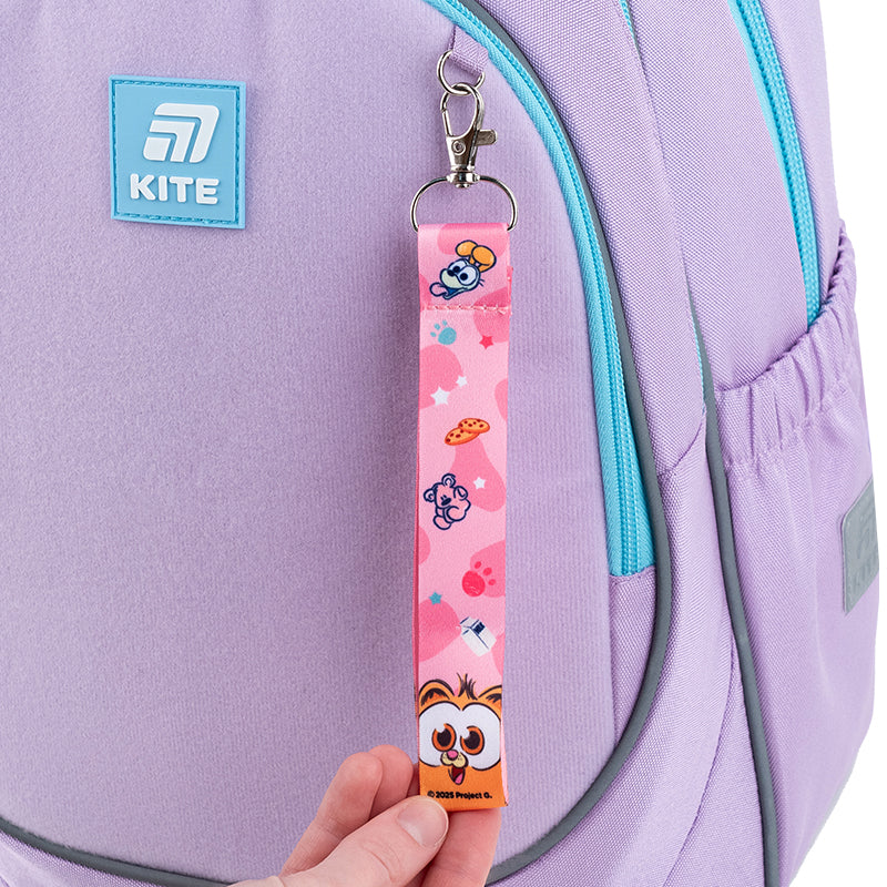 Set of velcro badge and keychain Kite Garfield GF25-3010, 2 pcs.