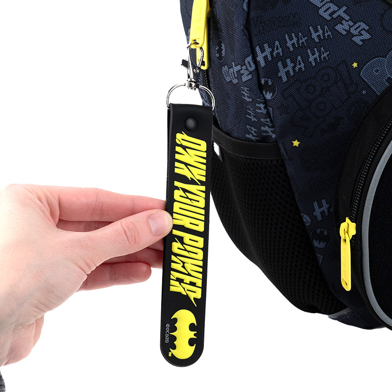 Set of velcro badge and keychain Kite DC Batman DC25-3010, 2 pcs.
