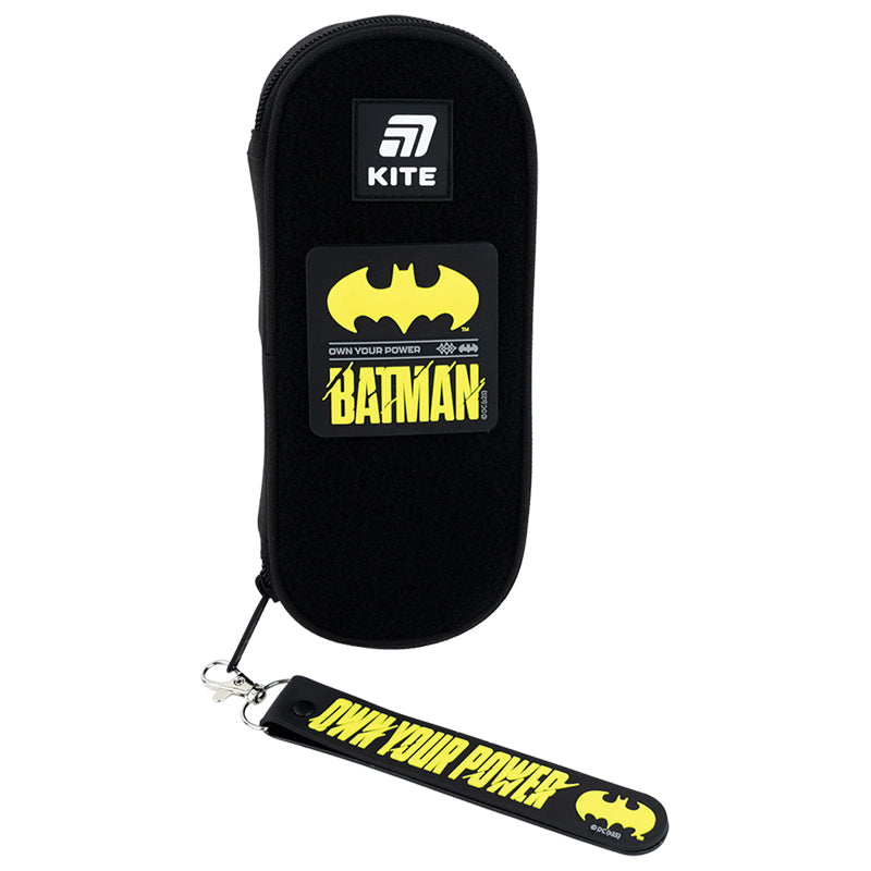 Set of velcro badge and keychain Kite DC Batman DC25-3010, 2 pcs.