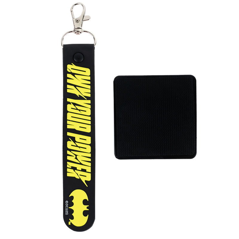 Set of velcro badge and keychain Kite DC Batman DC25-3010, 2 pcs.