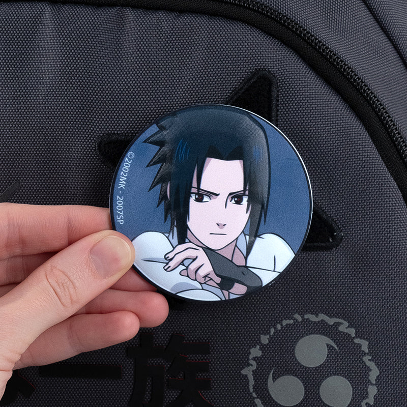 Set of velcro badge and keychain Kite Naruto Shippuden NR25-3010, 2 pcs.
