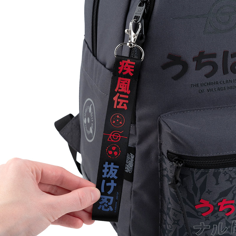 Set of velcro badge and keychain Kite Naruto Shippuden NR25-3010, 2 pcs.