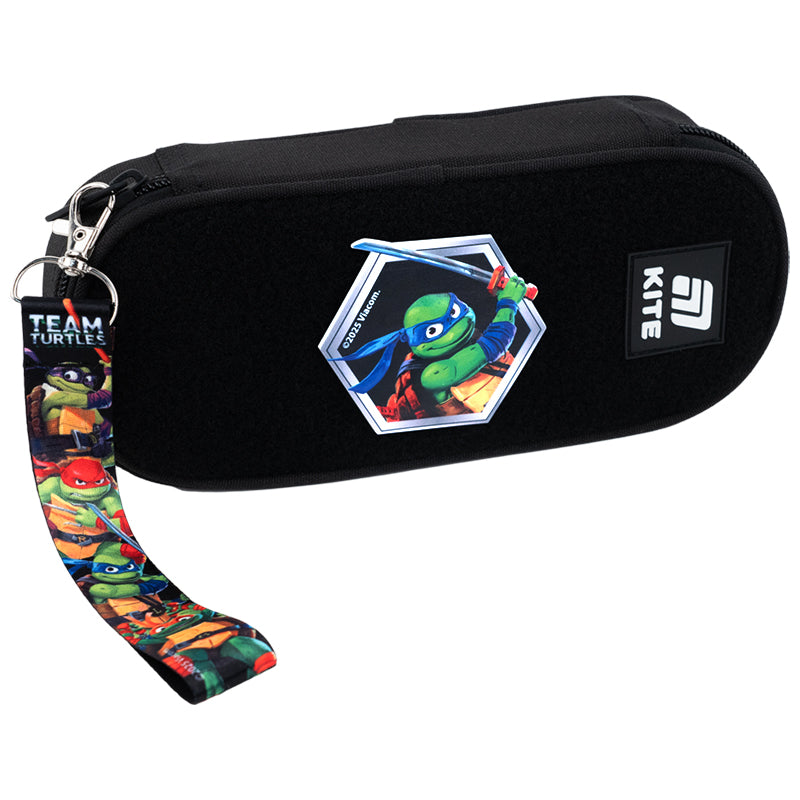 Set of velcro badge and keychain Kite TMNT Mutant Mayhem NT25-3010, 2 pcs.