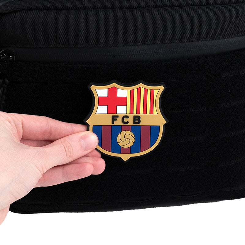 Set of velcro badge and keychain Kite FC Barcelona BC25-3010, 2 pcs.