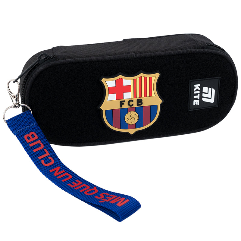 Set of velcro badge and keychain Kite FC Barcelona BC25-3010, 2 pcs.