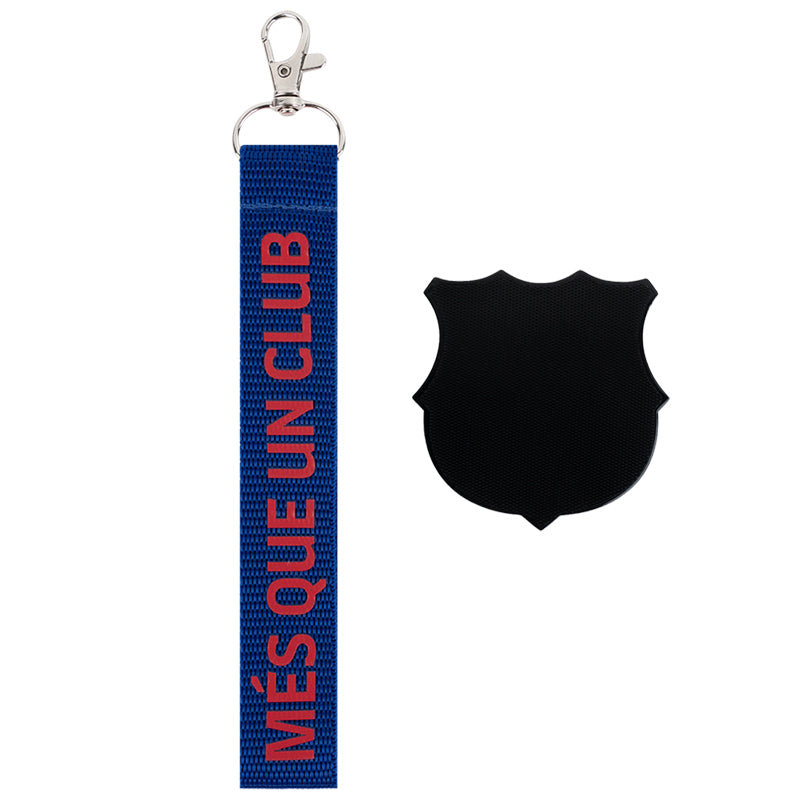 Set of velcro badge and keychain Kite FC Barcelona BC25-3010, 2 pcs.