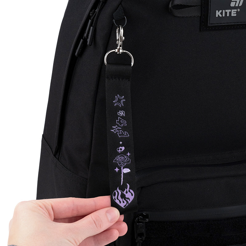 Set of velcro badge and keychain Kite K25-3010-1, 2 pcs.