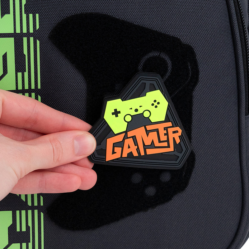 Set of velcro badge and keychain Kite K25-3010-3, 2 pcs.
