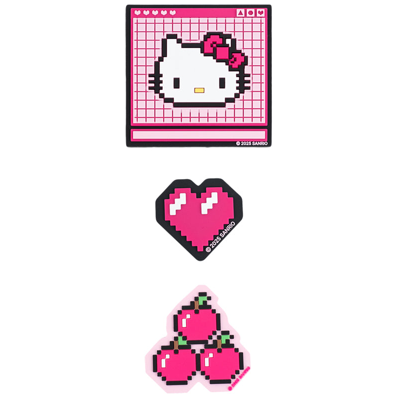 Set of velcro badges Kite Hello Kitty HK25-3012-2, 3 pcs.
