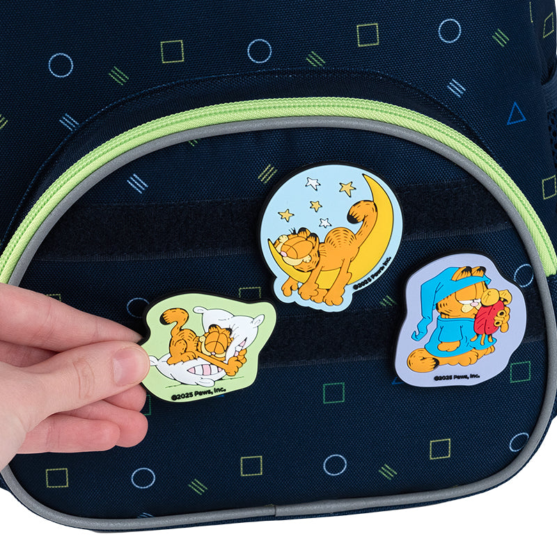 Set of velcro badges Kite Garfield GF25-3012, 3 pcs.