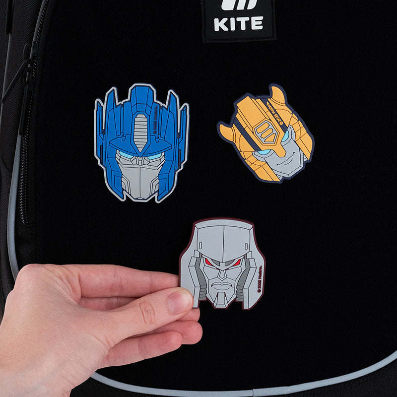 Set of velcro badges Kite Transformers TF25-3012, 3 pcs.