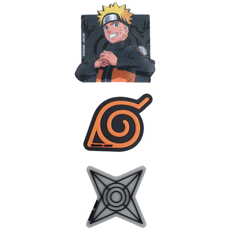 Набір бейджів на липучці Kite Naruto Shippuden NR25-3012, 3 шт.