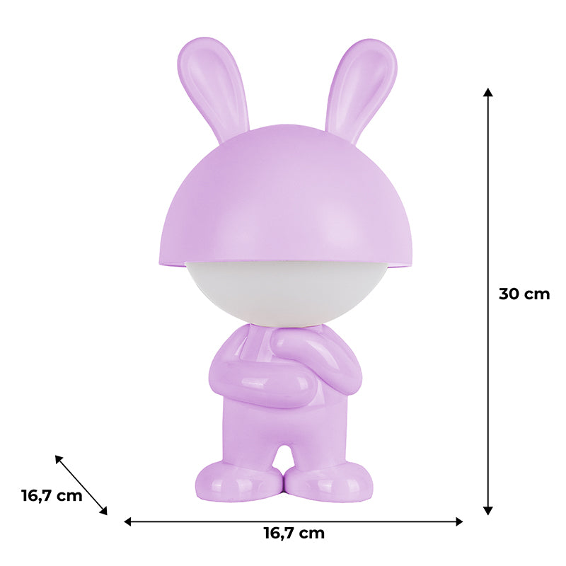 LED light lamp with battery Kite Dreamy Bunny K25-315-1-5, purple