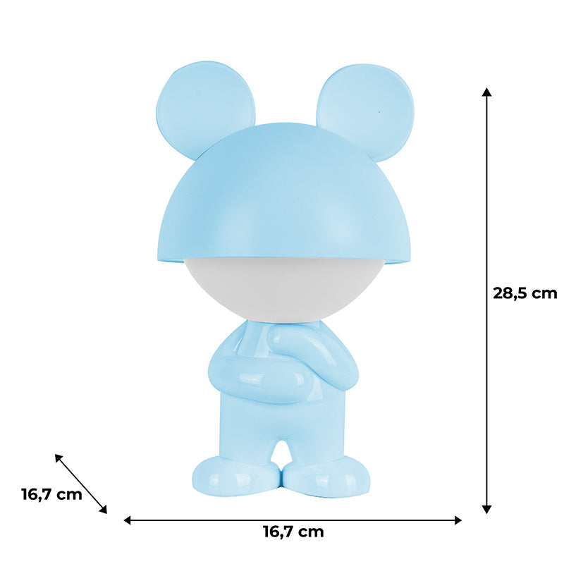 LED light lamp with battery Kite Dreamy Mouse K25-315-2-3, blue