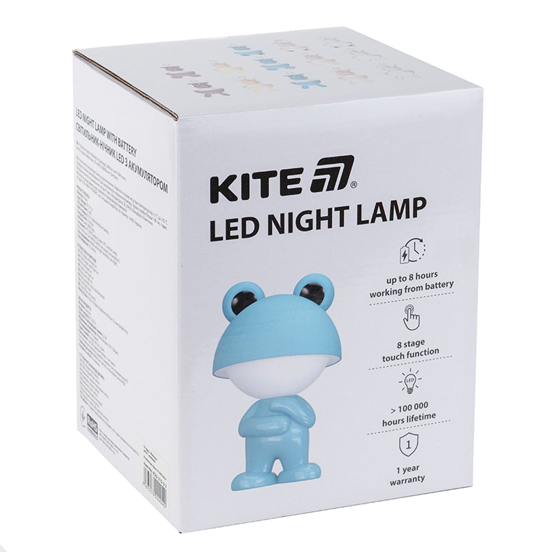 Світильник-нічник LED з акумулятором  Kite Dreamy Mouse K25-315-2-4, персиковий