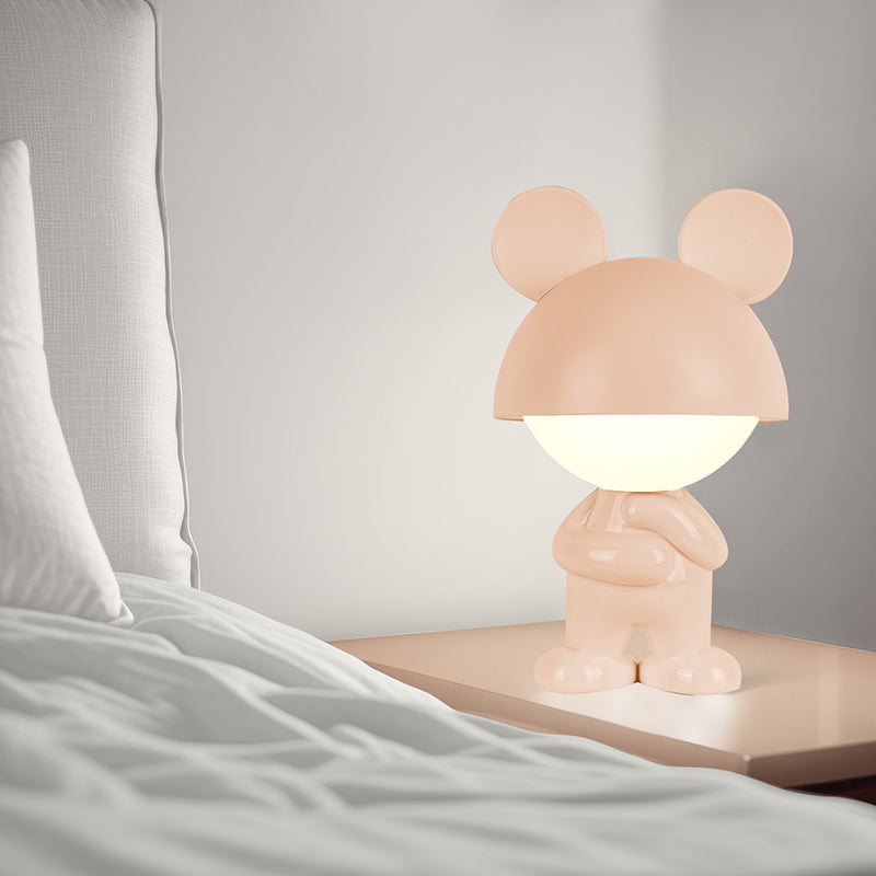 Світильник-нічник LED з акумулятором  Kite Dreamy Mouse K25-315-2-4, персиковий