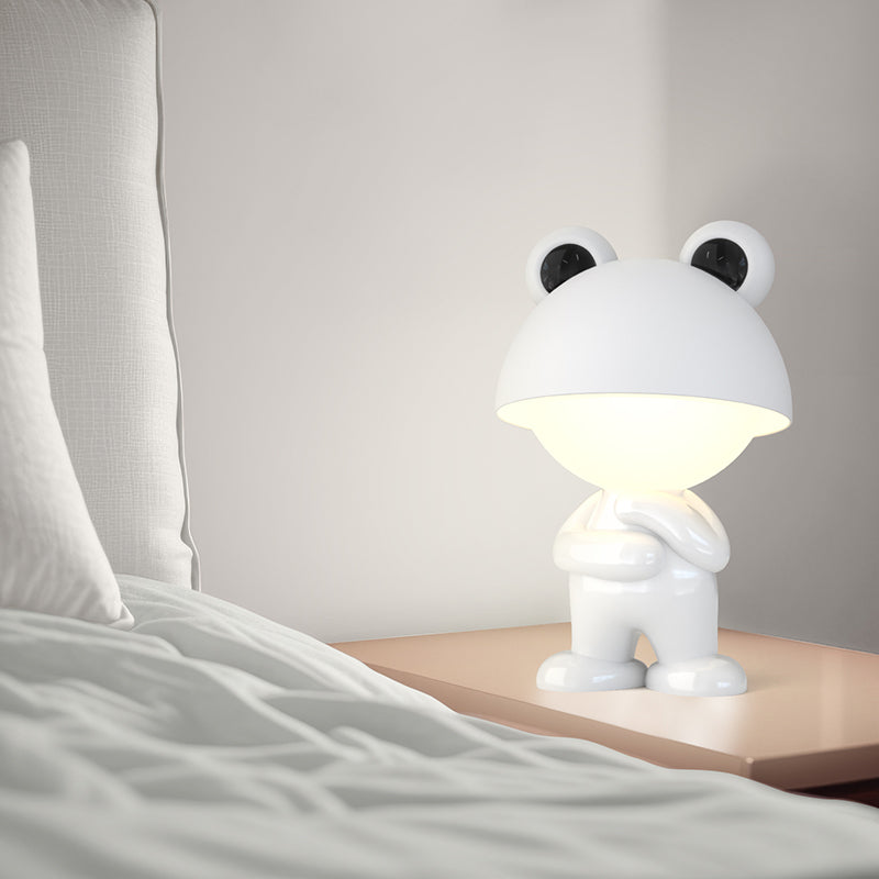 LED light lamp with battery Kite Dreamy Froggy K25-315-3-1, white