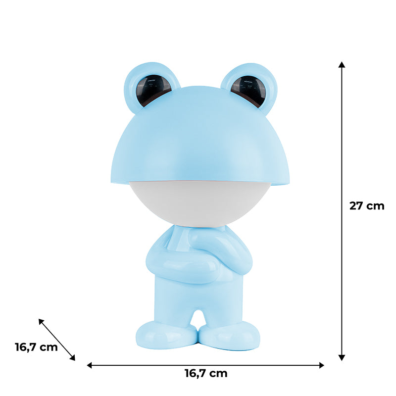 Світильник-нічник LED з акумулятором  Kite Dreamy Froggy K25-315-3-3, блакитний