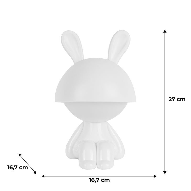 LED light lamp with battery Kite Cute Bunny K25-316-1-1, white