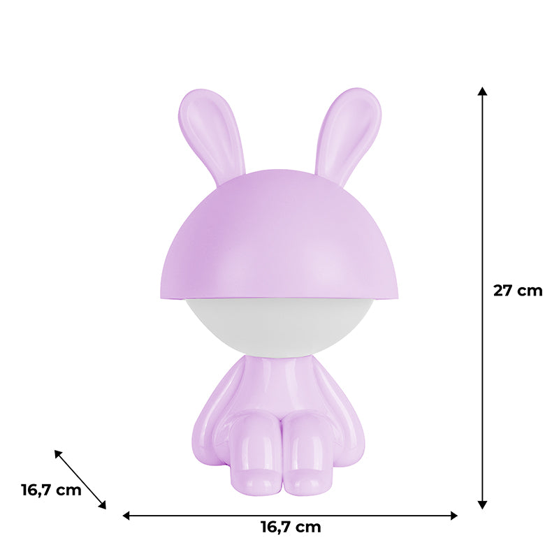 LED light lamp with battery Kite Cute Bunny K25-316-1-5, purple